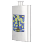 Vrijheidsbeeld Sterrennacht New York Flacon (Links)