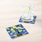 Vrijheidsbeeld Sterrennacht New York Kartonnen Onderzetters (Insitu)