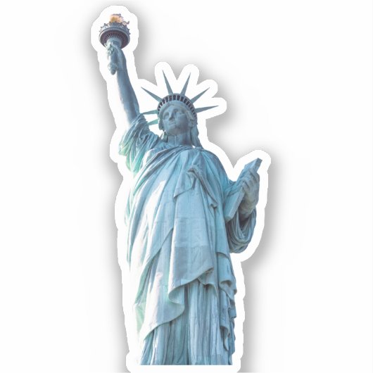 vrijheidsbeeld sticker (Voorkant)