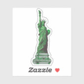 Vrijheidsbeeld Sticker (Vel)