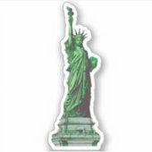 Vrijheidsbeeld Sticker (Voorkant)