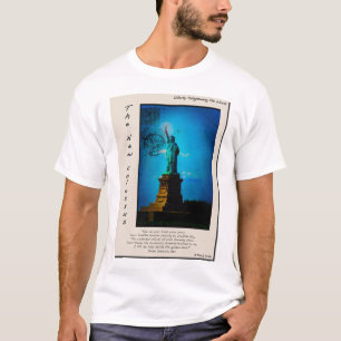 Vrijheidsbeeld - Stijl van handelskaarten T-shirt