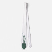 Vrijheidsbeeld Stropdas NY City Souvenir Necktie (Voorkant)
