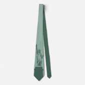 Vrijheidsbeeld Stropdas NY City Souvenir Necktie (Voorkant)