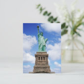Vrijheidsbeeld, symbool van de vrijheid, Briefkaar Briefkaart (Staand voorkant)