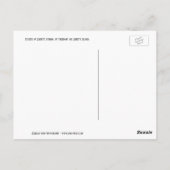 Vrijheidsbeeld, symbool van de vrijheid, Briefkaar Briefkaart (Achterkant)