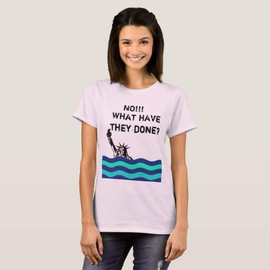 Vrijheidsbeeld T-Shirt (Voorkant volledig)