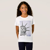 Vrijheidsbeeld T-shirt (Voorkant volledig)