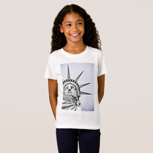 Vrijheidsbeeld T-shirt (Voorkant volledig)
