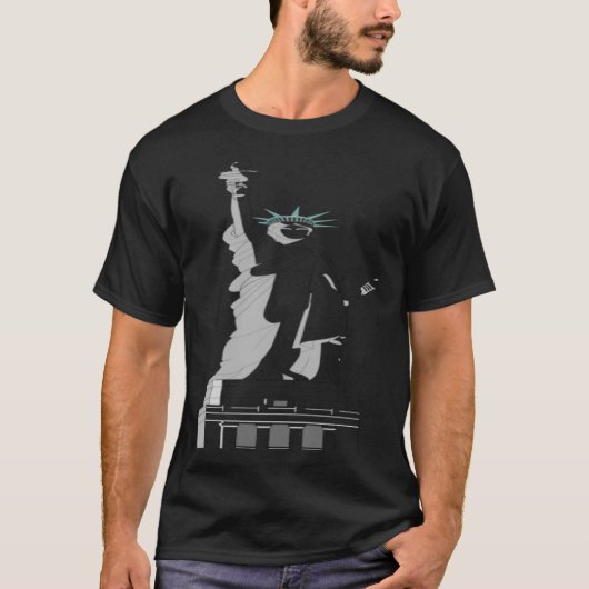 Vrijheidsbeeld T-shirt (Voorkant)