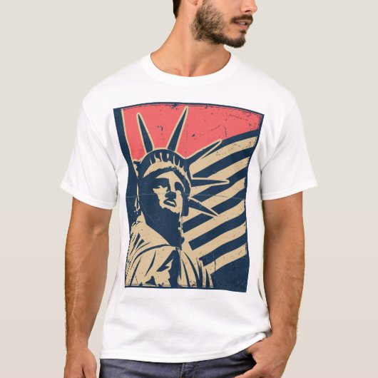 Vrijheidsbeeld T-Shirt (Voorkant)