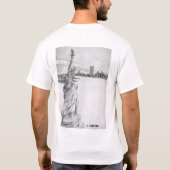 Vrijheidsbeeld T-shirt (Achterkant)