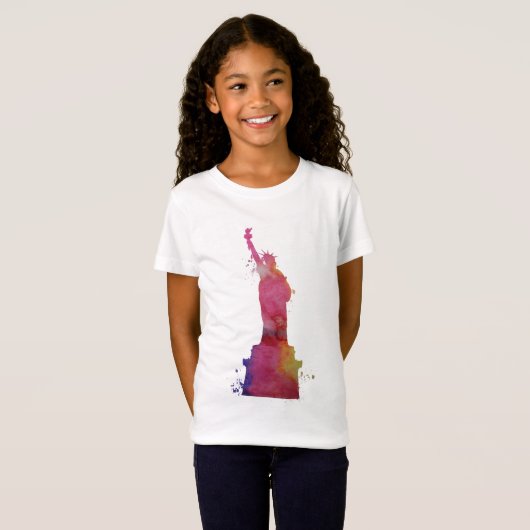 Vrijheidsbeeld T-shirt (Voorkant volledig)