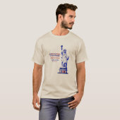 Vrijheidsbeeld T-shirt – America Strong (Voorkant volledig)