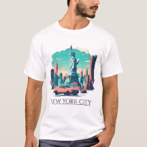 Vrijheidsbeeld T-shirt New York City