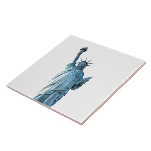 Vrijheidsbeeld Tegeltje (Zijkant)