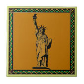 Vrijheidsbeeld Tegeltje (Voorkant)