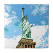 Vrijheidsbeeld Tegeltje (Voorkant)