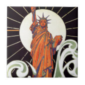 Vrijheidsbeeld Tegeltje (Voorkant)