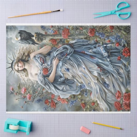 Vrijheidsbeeld Tissuepapier (Craft)