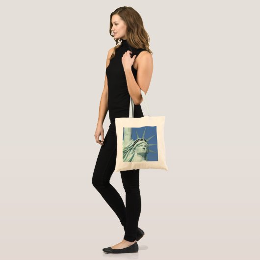 Vrijheidsbeeld Tote Bag (Voorkant (model))