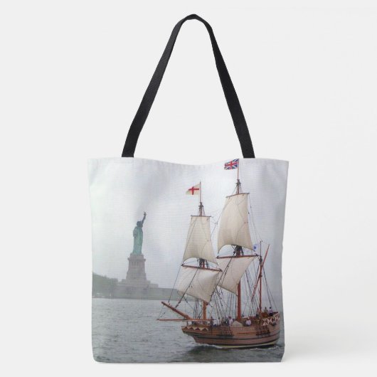 Vrijheidsbeeld Tote Bag (Achterkant)