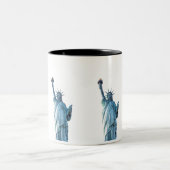 Vrijheidsbeeld Tweekleurige Koffiemok (Center)