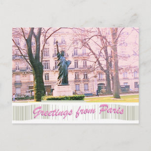 Vrijheidsbeeld uit Parijs Briefkaart