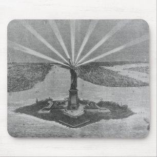 Vrijheidsbeeld uit 'The Graphic' Muismat