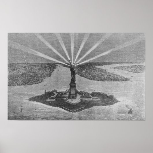 Vrijheidsbeeld uit 'The Graphic' Poster (Voorkant)