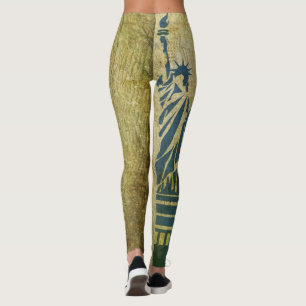 Vrijheidsbeeld van de Leggings van vrouwen