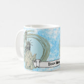 Vrijheidsbeeld van de mok (Voorkant links)