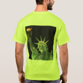 Vrijheidsbeeld van de veiligheid T-Shirt (Achterkant)