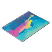 Vrijheidsbeeld van de waterverf notitieboek (Linkerzijde)