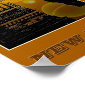 Vrijheidsbeeld van New York - 02 - Reisposter Poster (Hoek)