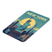 Vrijheidsbeeld van New York Travel Magneet (Linkerzijde)