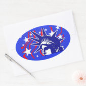 Vrijheidsbeeld van Stickers (Envelop)