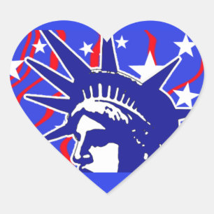 Vrijheidsbeeld van Stickers