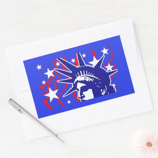 Vrijheidsbeeld van Stickers (Envelop)