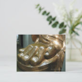 Vrijheidsbeeld van Toes Briefkaart (Staand voorkant)