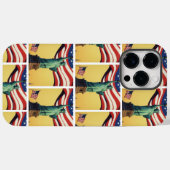 Vrijheidsbeeld - Verenigde Staten Case-Mate iPhone Case (Achterkant (horizontaal))