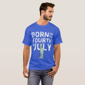 Vrijheidsbeeld, vierde juli t-shirt (Voorkant volledig)