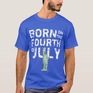 Vrijheidsbeeld, vierde juli t-shirt