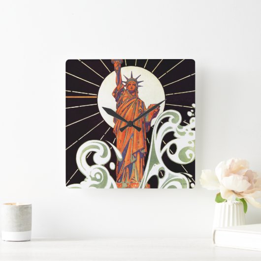 Vrijheidsbeeld Vierkante Klok (Huis)