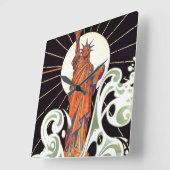 Vrijheidsbeeld Vierkante Klok (Hoek)