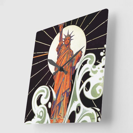 Vrijheidsbeeld Vierkante Klok (Hoek)