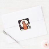 Vrijheidsbeeld Vierkante Sticker (Envelop)