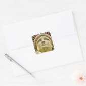 Vrijheidsbeeld Vierkante Sticker (Envelop)