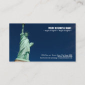 Vrijheidsbeeld Visitekaartje (Achterkant)