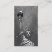 vrijheidsbeeld visitekaartje (Achterkant)